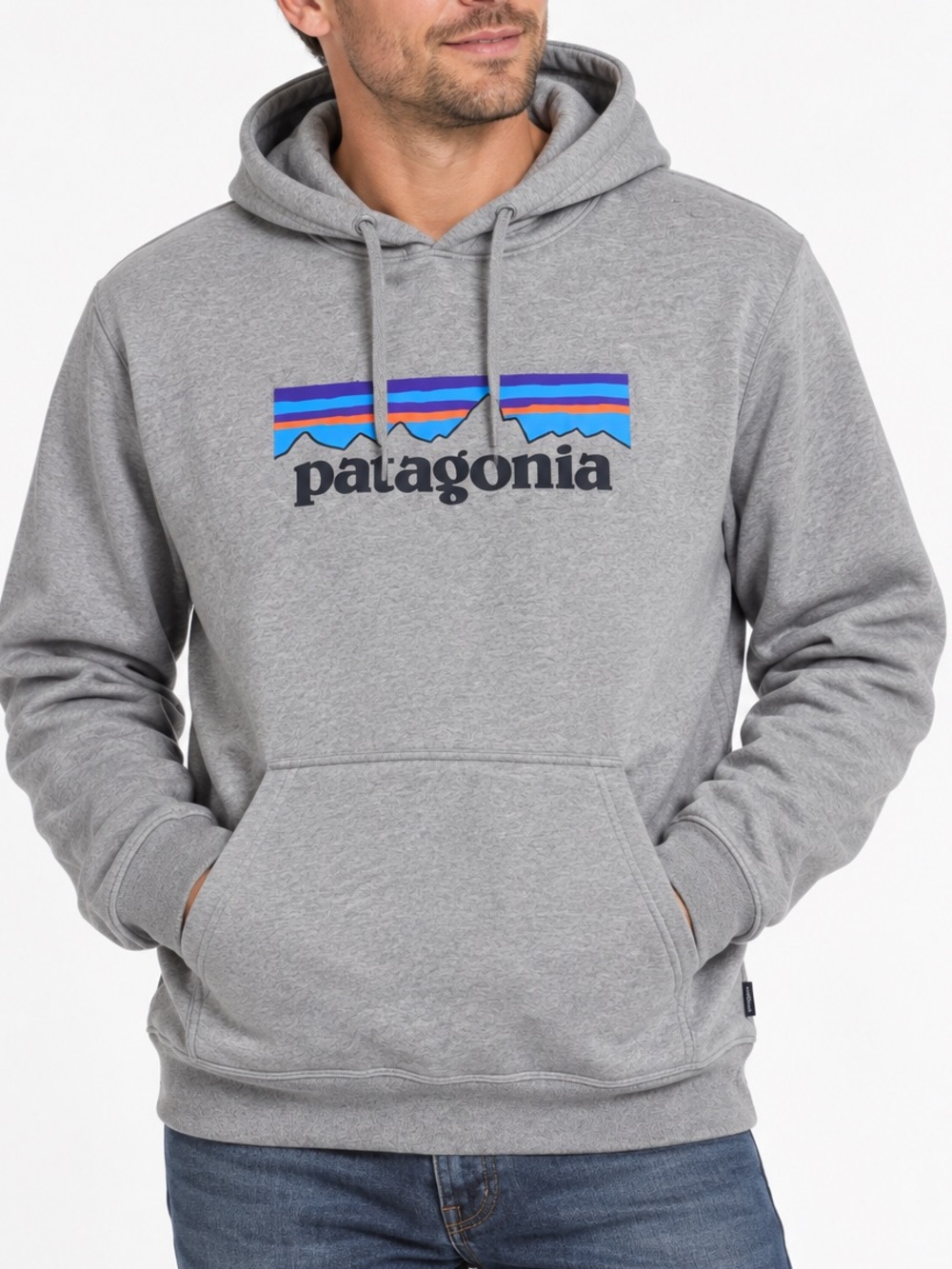 Patagonia NWT P-6 Logo Uprisal Hoody hooded sweatshirt hoodie gray men’s large